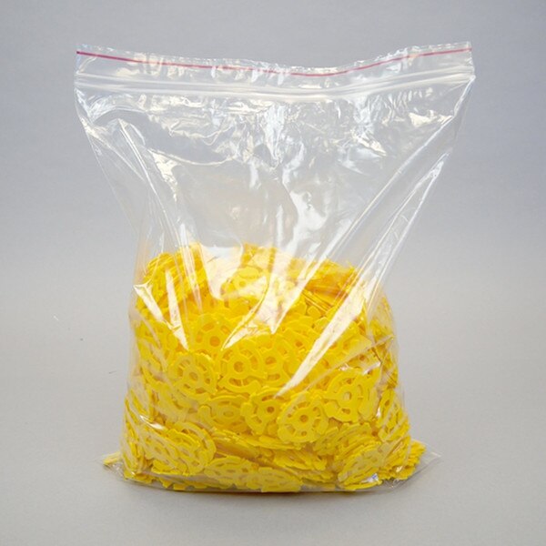 Bulk packed 45rpm Record Yellow Pla
